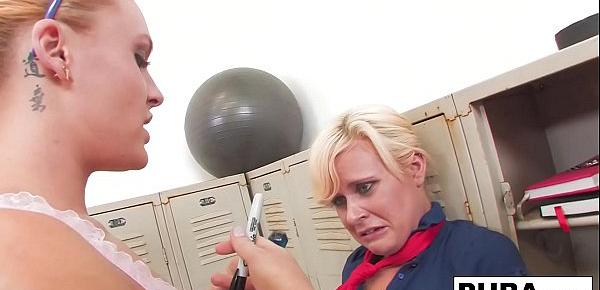  Kelly Surfer get bullied in the locker room Jamey Janes